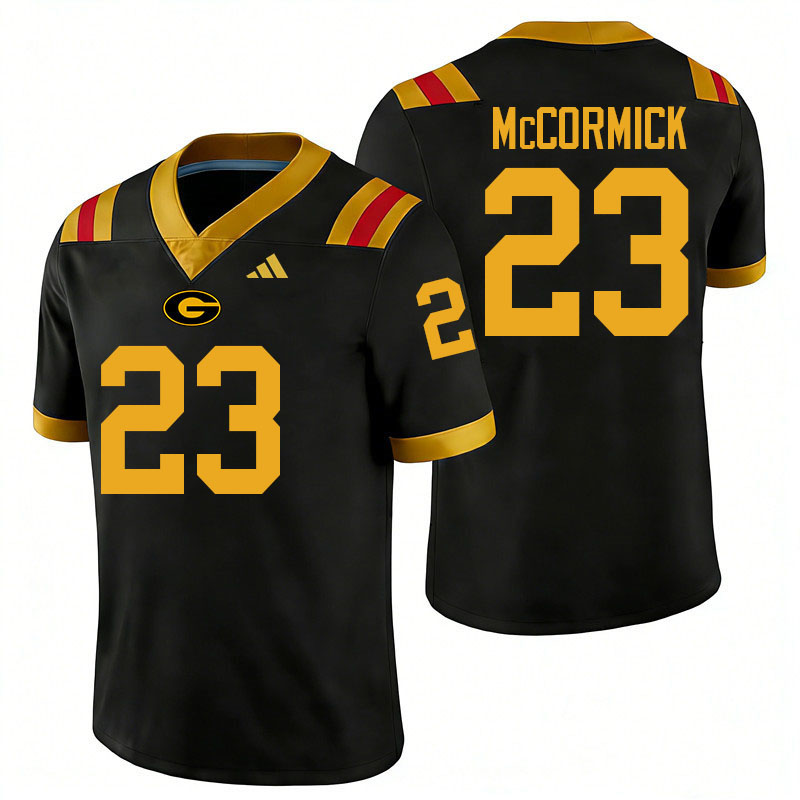Grambling State Tigers #23 Josh McCormick College Football Jerseys,Uniforms-Black